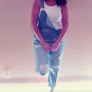 LGUESS Denim jumper/overalls Light Blue